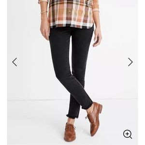 Madewell maternity side panel jeans- never worn